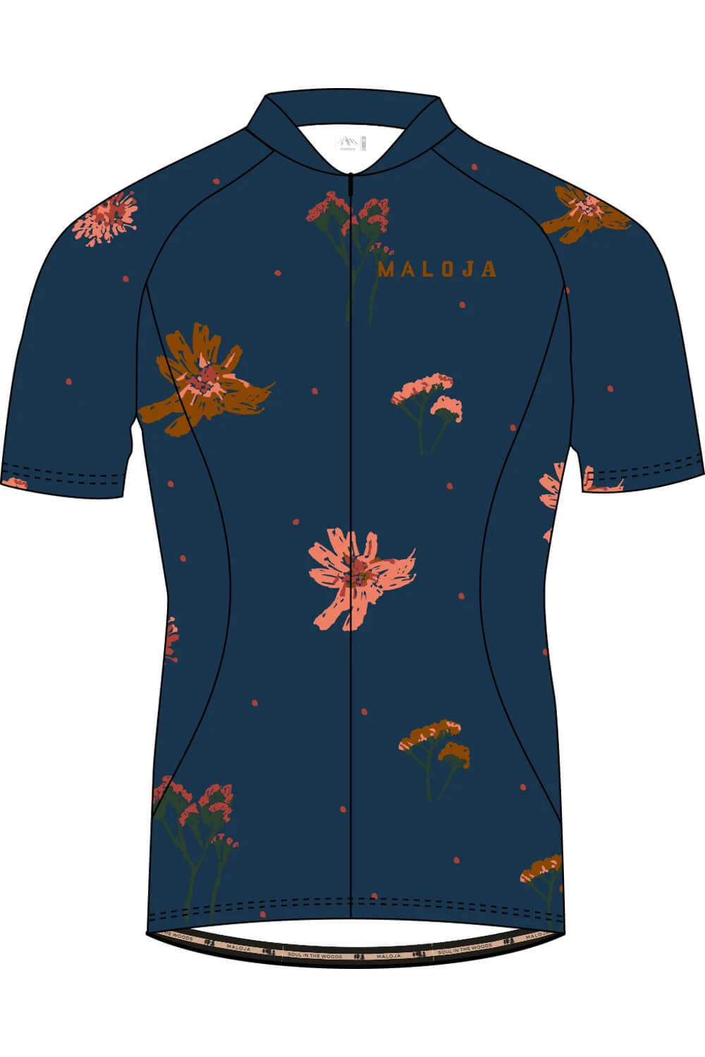Maloja Vanilm AOP 1/2 Fietsshirt